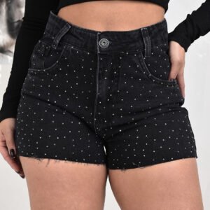 Shorts Jeans piedritas (1433)